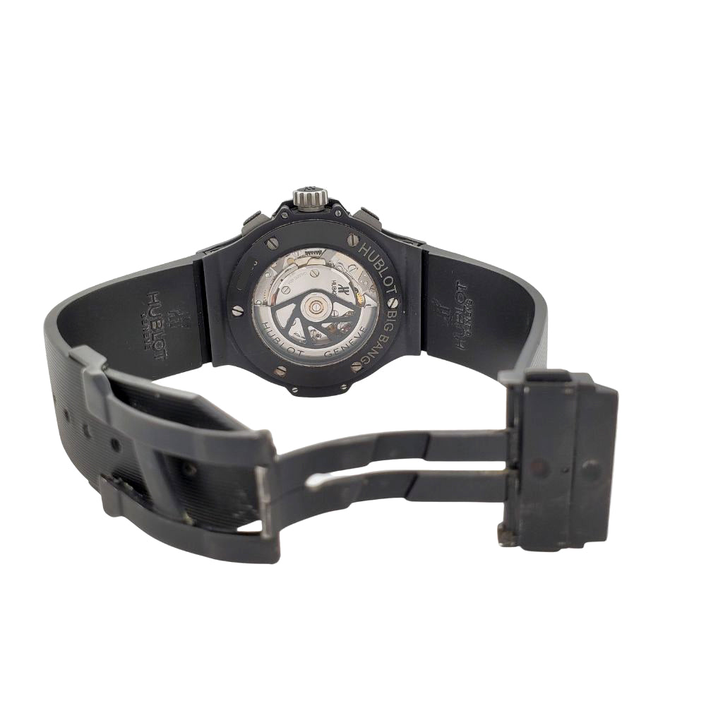 Hublot Big Bang ブラック スケルトン Superb Hublot Big Bang Unico Black Magic 421.CI.1170.RX