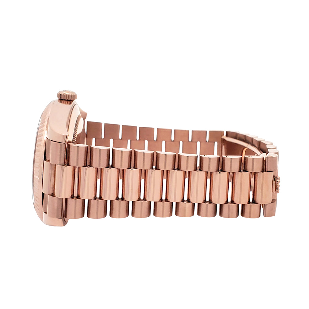 2024 Rolex President Day-Date Rose Gold Chocolate Roman Dial  228235 40mm Watch Box/Papers/Tag