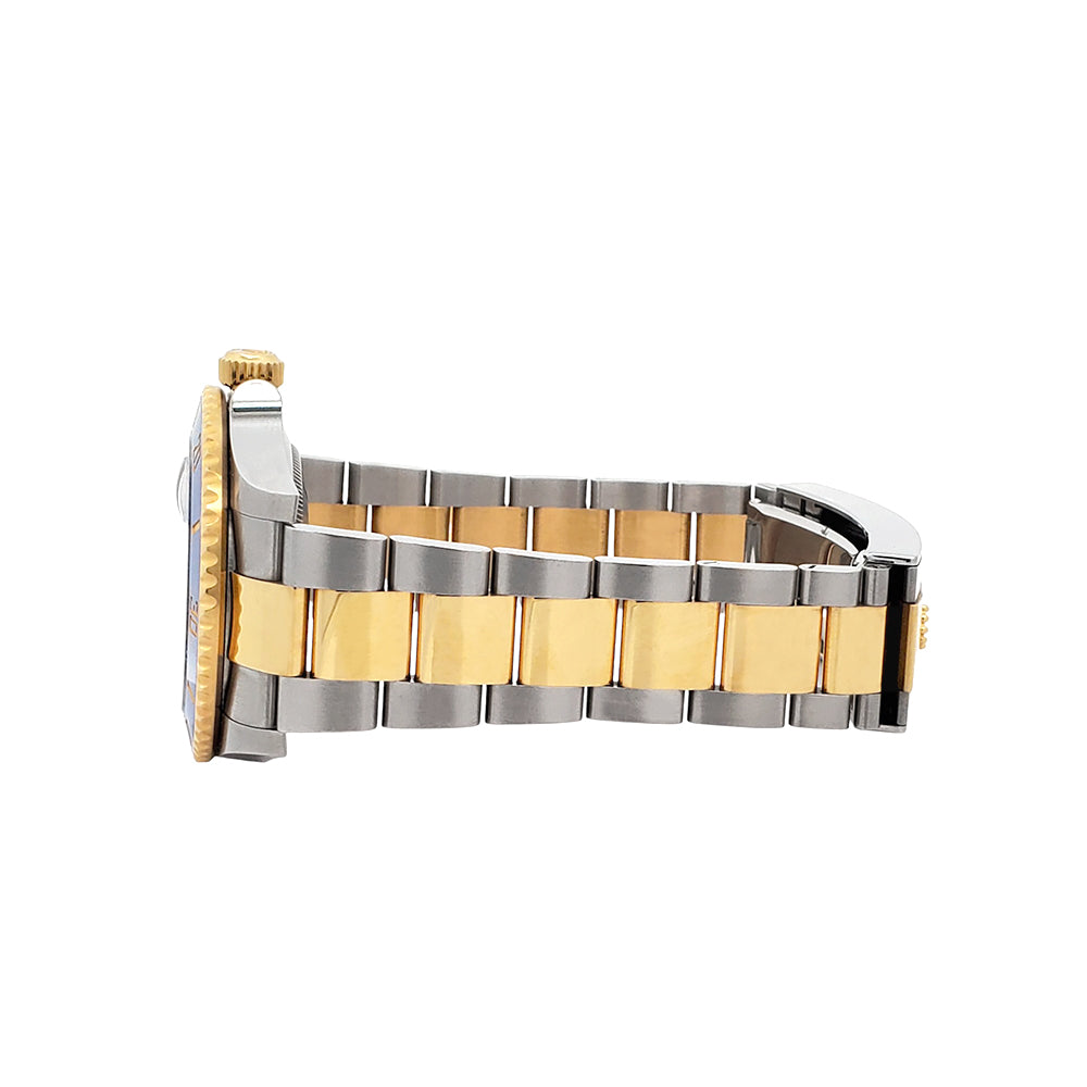 2022 Rolex Submariner Date 41mm Blue Dial 2-tone Yellow Gold/Steel Oyster Watch 126613LB Box Papers