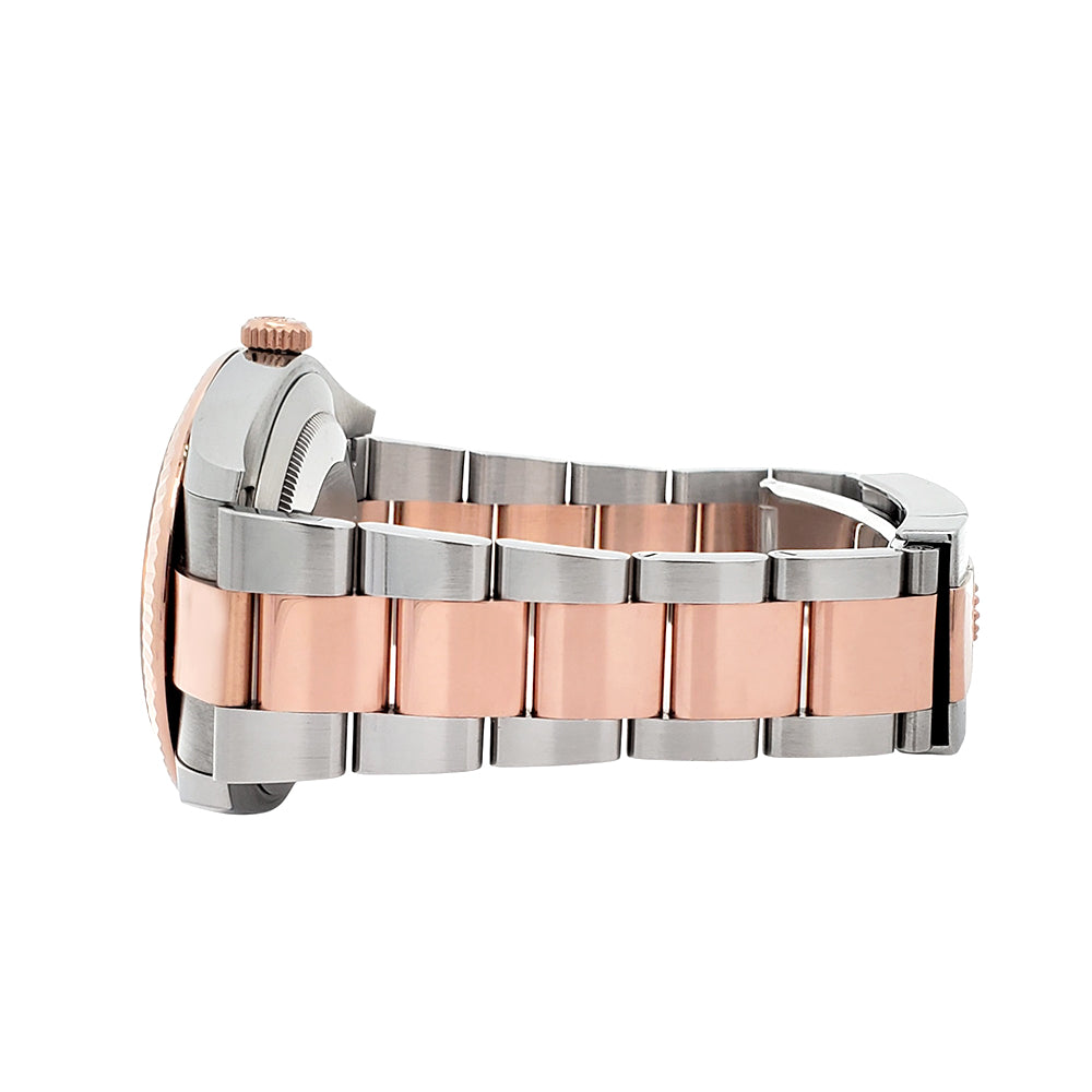 2021 Rolex Datejust 41 Wimbledon Slate Dial 126331 2-Tone Rose Gold/Steel Oyster Watch Box Papers