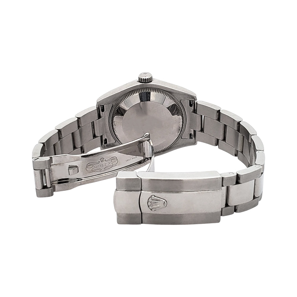 Rolex Datejust 31mm Silver Index Steel Oyster Watch 178240 Box Papers