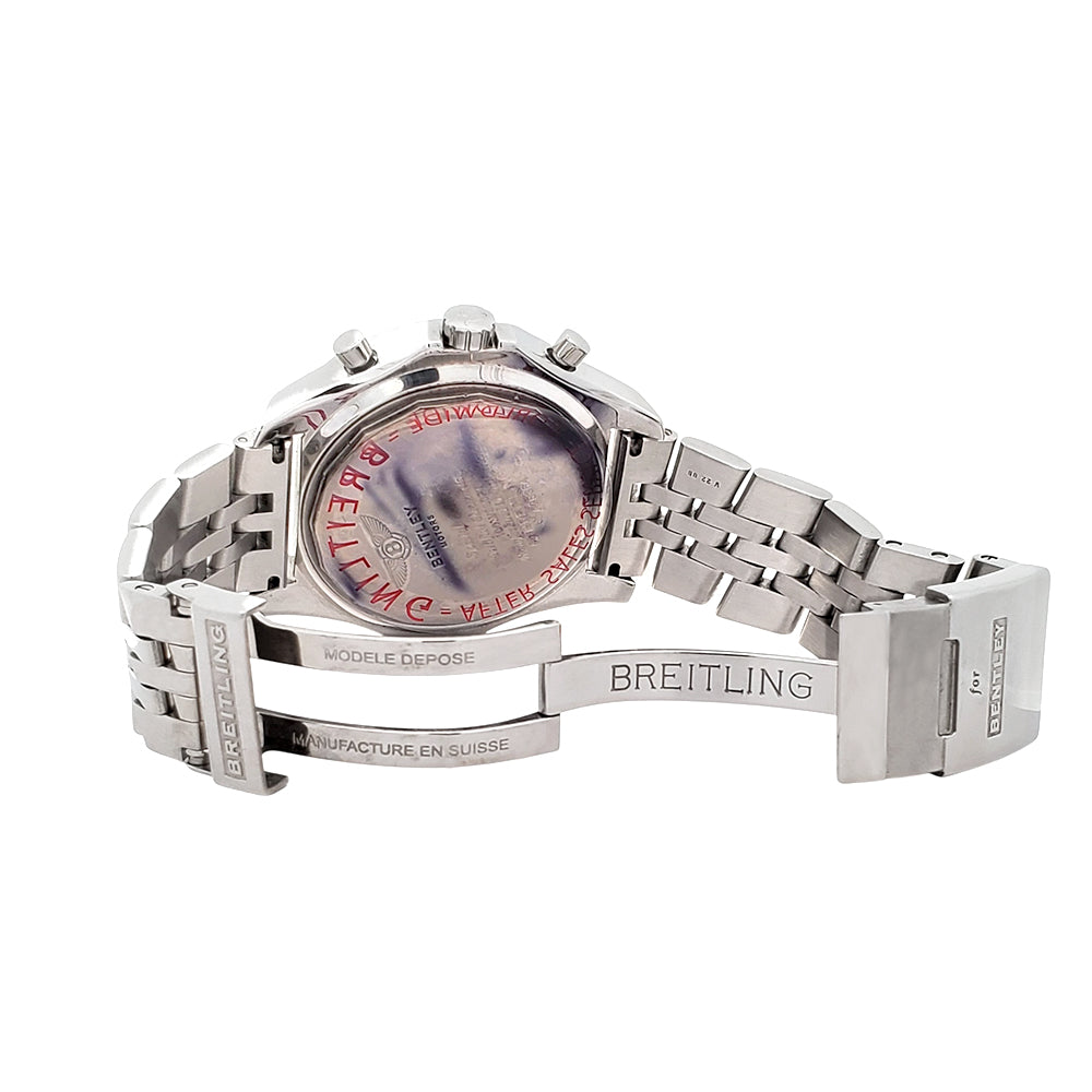 Breitling Bentley Motors Special Edition Steel Mens 49mm Watch A25364