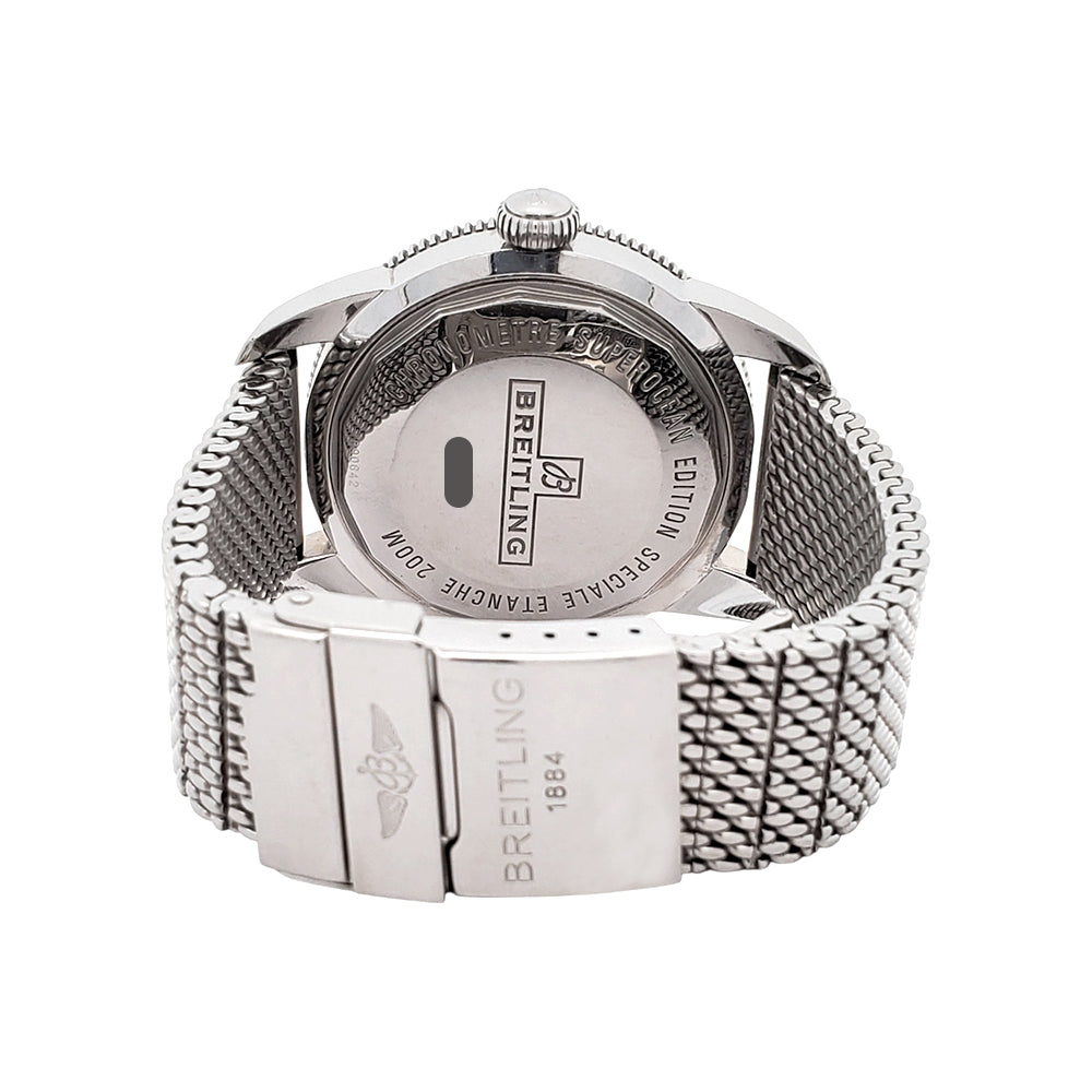 Breitling SuperOcean Heritage 46mm Brown Dial Bronze Bezel Steel Watch A17320