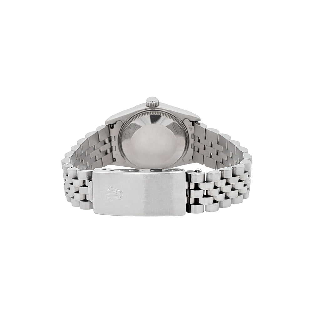 Rolex Datejust 31mm 68240 White Roman Dial Smooth Bezel Steel Jubilee Watch Box Papers