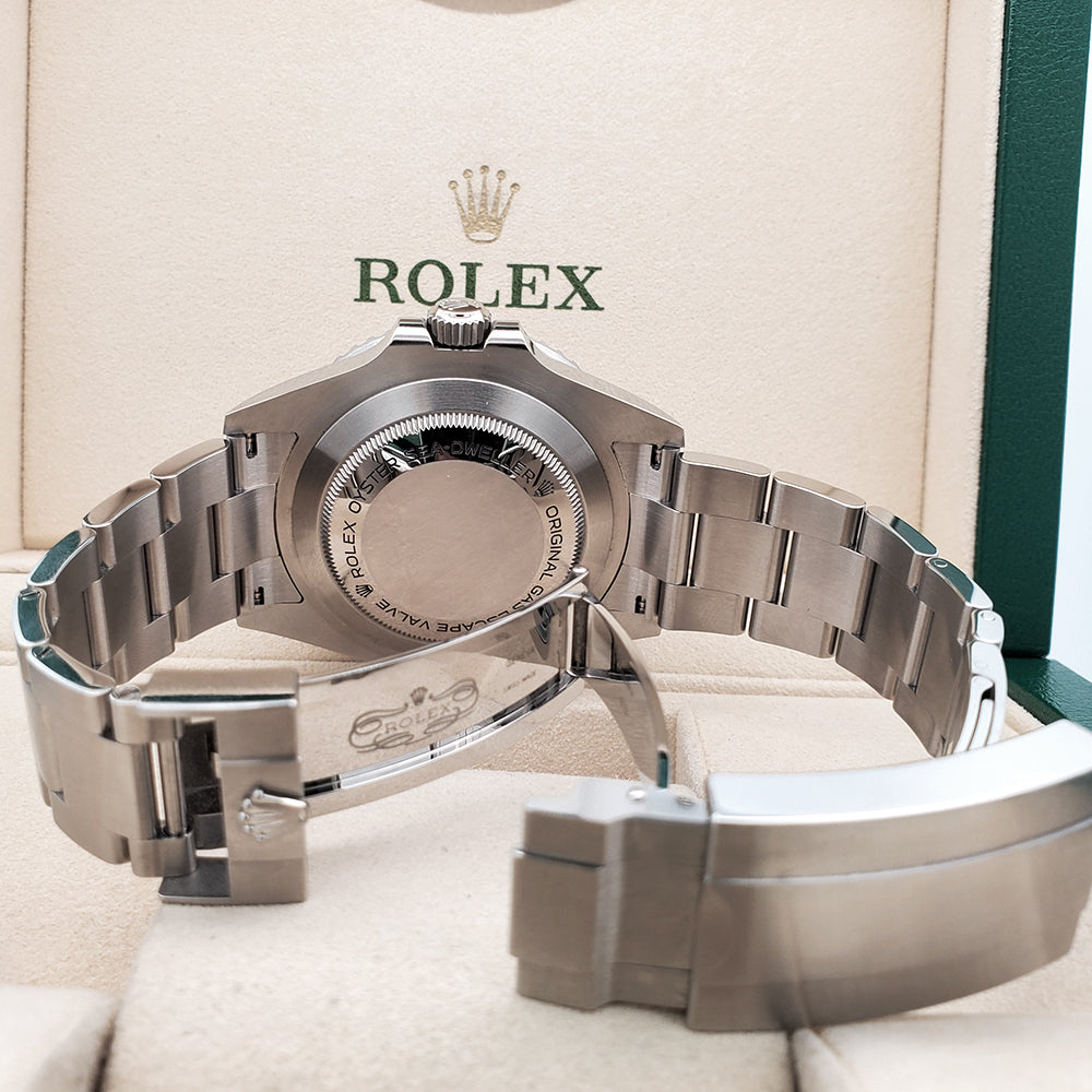 2022 Rolex Sea-Dweller 43mm 126600 Red Line 50th Anniversary Steel Watch Box Papers