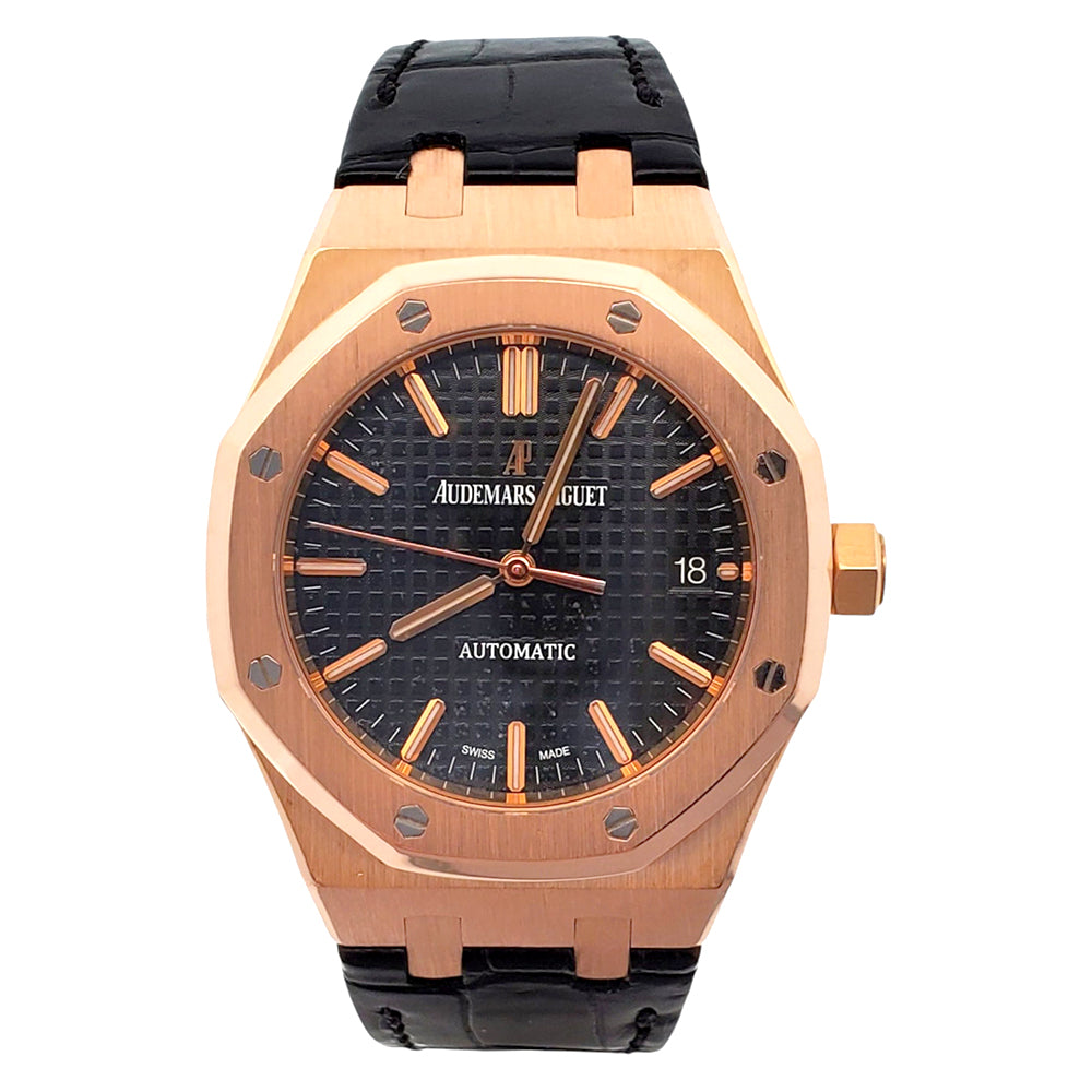 Audemars Piguet Rose Gold Royal Oak 37mm Watch 15450OR Box/Apr