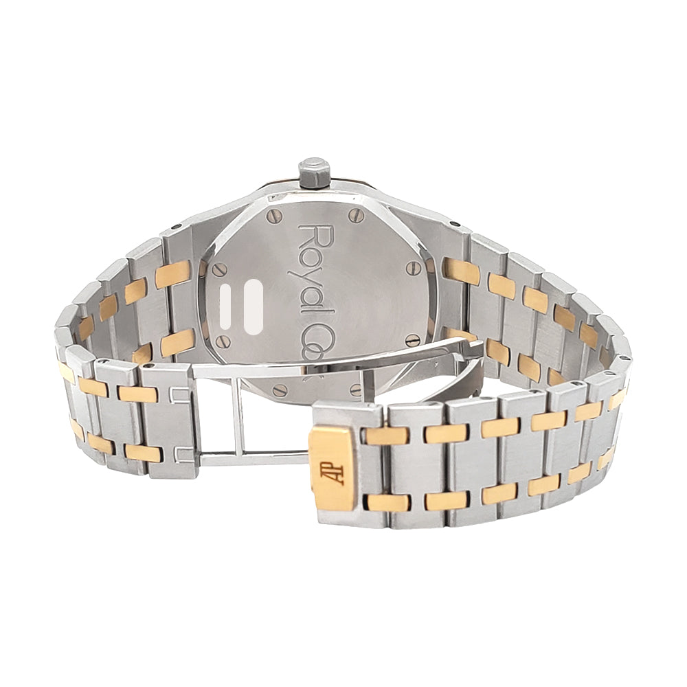 Audemars Piguet Royal Oak Grey Tapisserie Dial Steel Yellow Gold 36mm Automatic Watch 14700SA