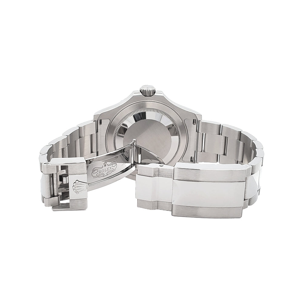 2023 Rolex Yacht-Master 40mm Rhodium Platinum/Steel Watch 126622 Box Papers Tag