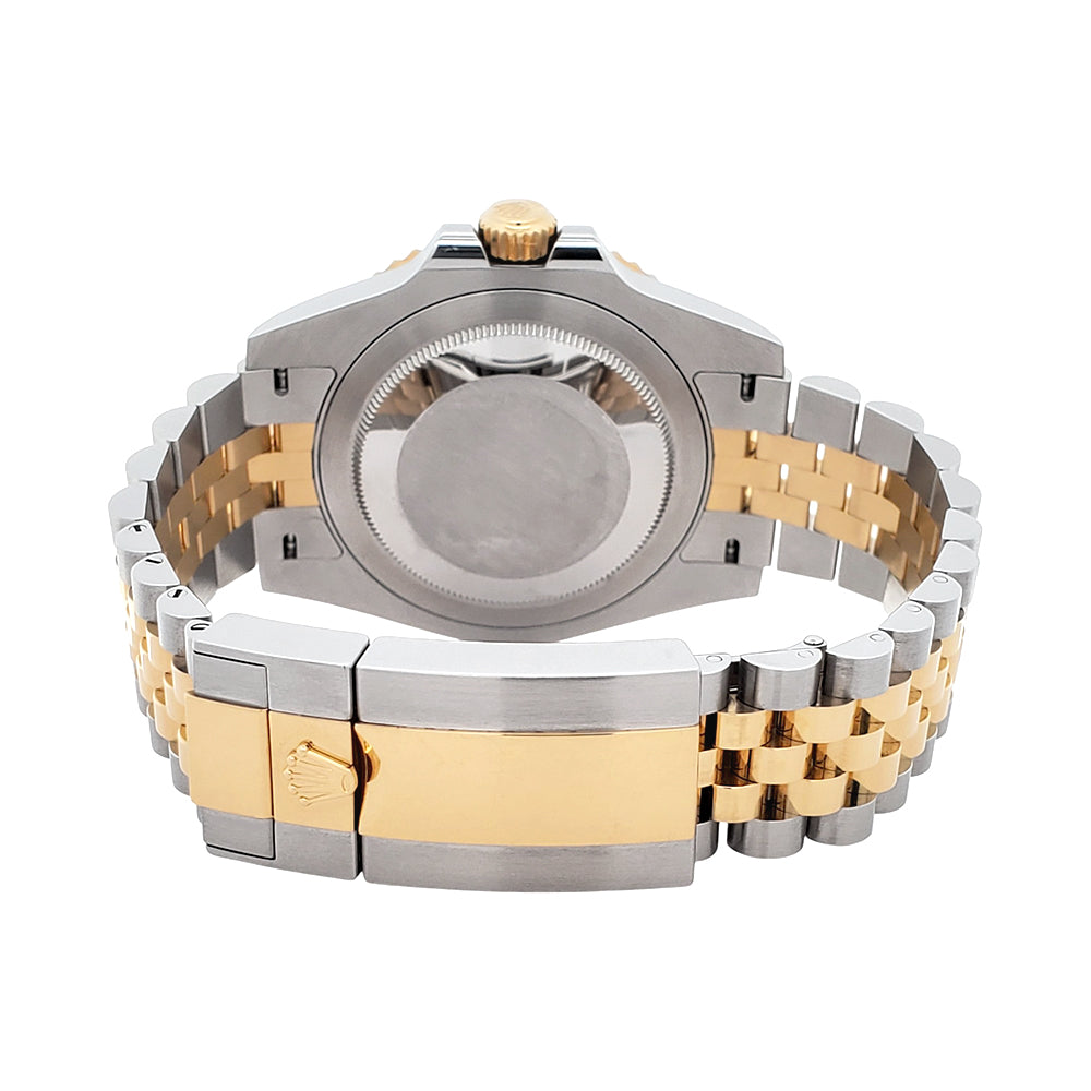 2023 Rolex GMT Master II Zombie Black Grey Bezel Yellow Gold/Steel Jubilee Watch 126713GRNR Box/Papers/Tag