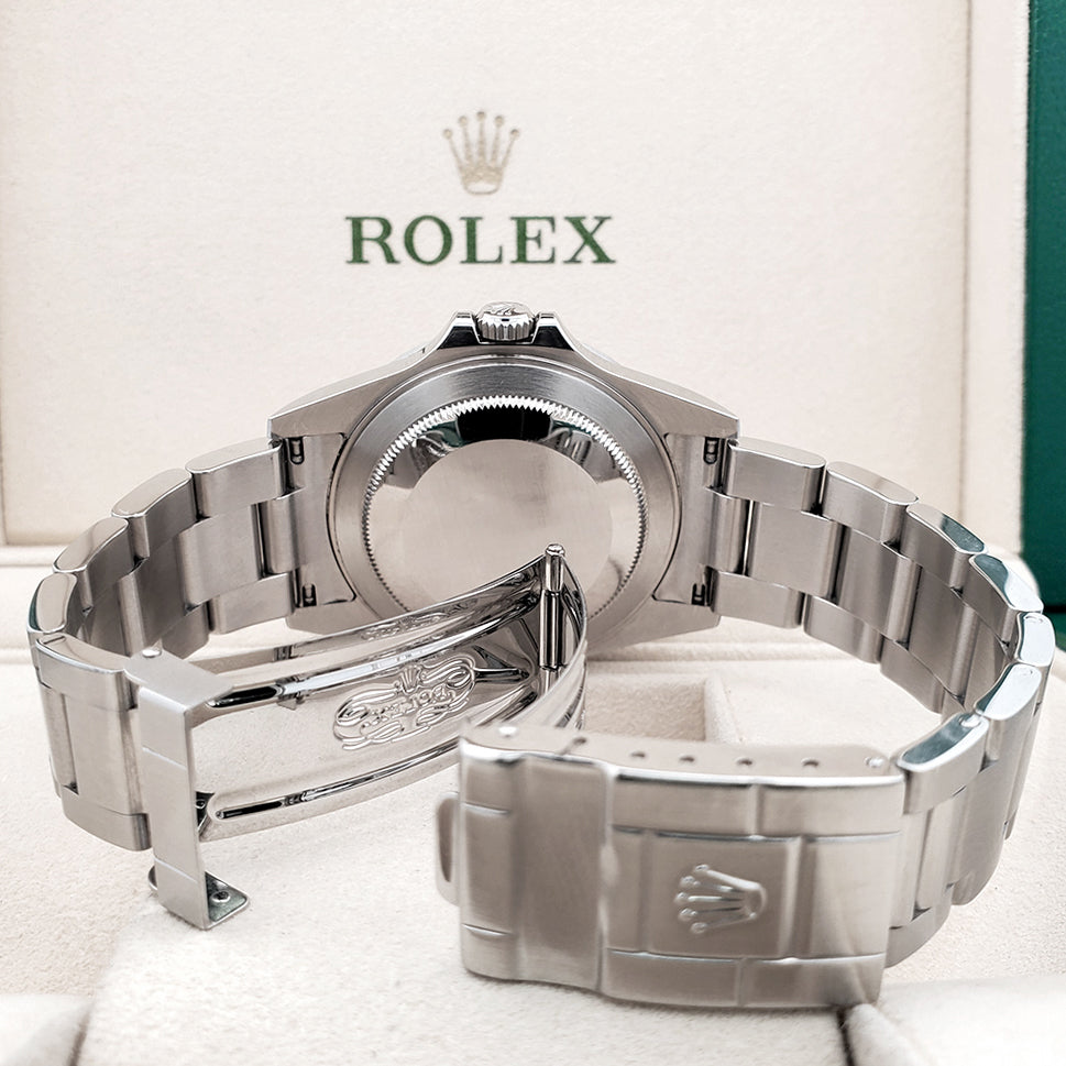 Rolex Explorer II Special 3186 Movement Steel 40mm Watch 16570 Box Papers