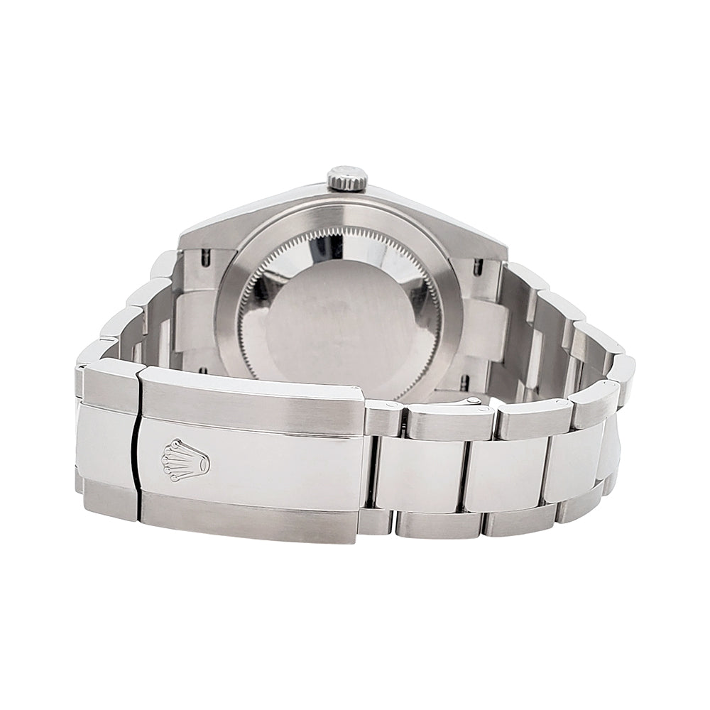 2019 Rolex Datejust 41mm Black Index Dial Steel Oyster Watch 126300 Box/Papers/Tag