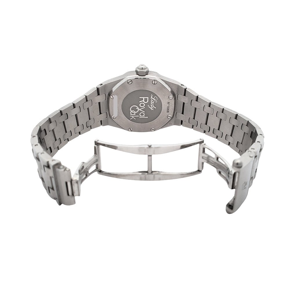Audemars Piguet Lady Royal Oak 33mm Silver Dial Steel Quartz Watch 67600ST