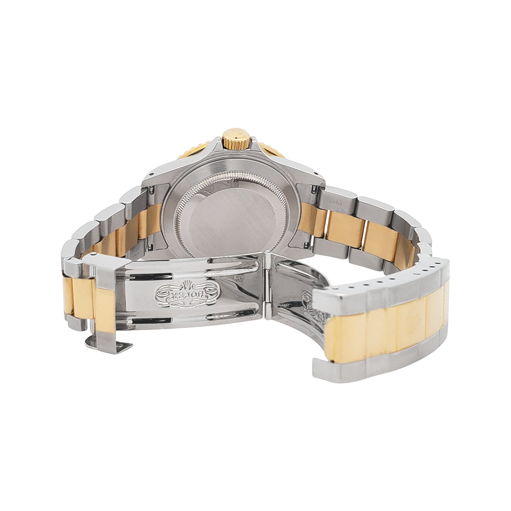 Rolex Submariner Date 40mm Black 16613 2-tone Yellow Gold/Steel Oyster Watch