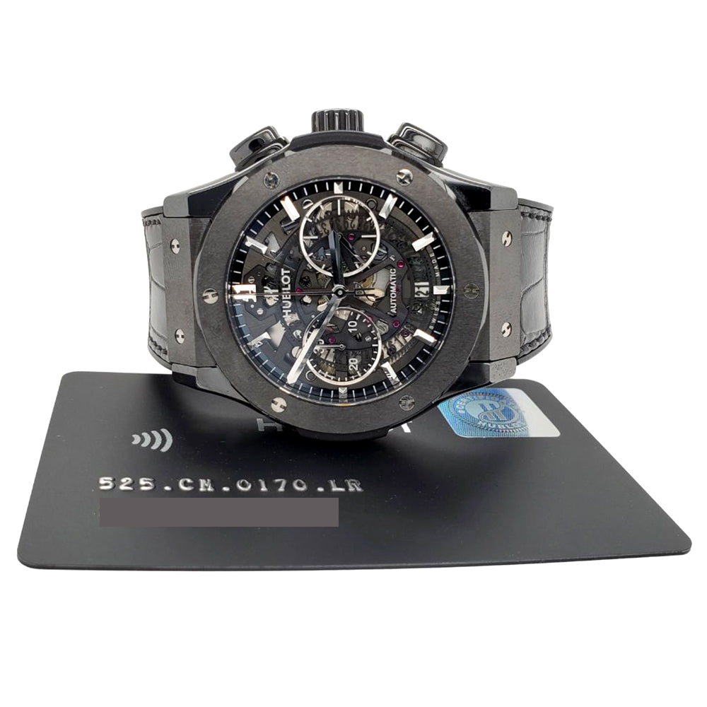 Hublot aerofusion outlet black