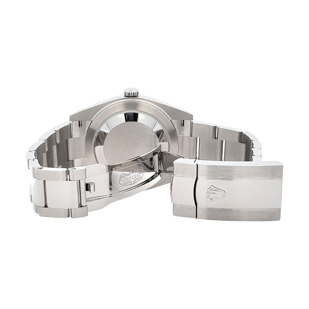 2025 Unworn Rolex Datejust 41 126300 Silver Index Steel Oyster Watch Box/Papers/Tag