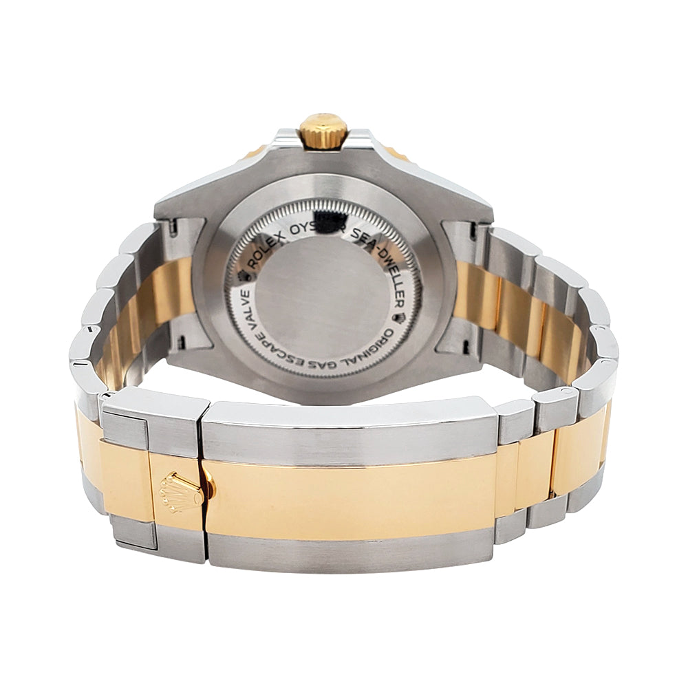 2023 Rolex Sea-Dweller 43mm 126603 Black Ceramic Yellow Gold/Steel Watch Box/Papers/Tag