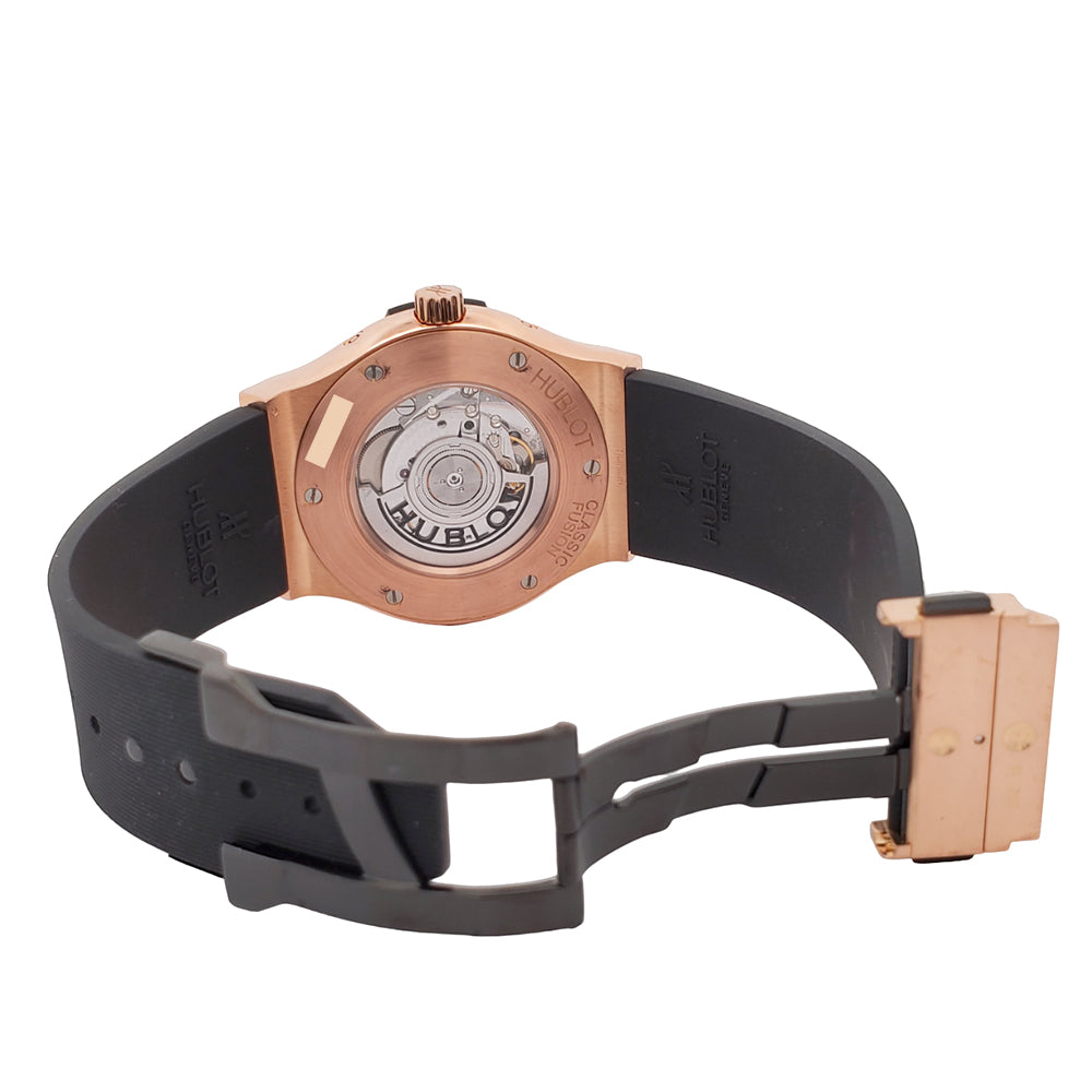 Hublot Classic Fusion King Gold Bracelet Watch - 520.OX.1180.OX