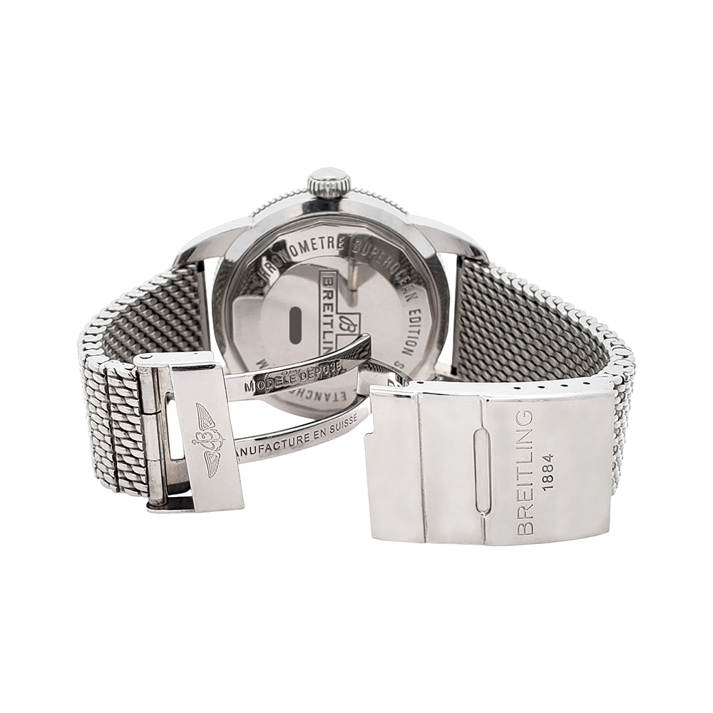 Breitling SuperOcean Heritage 46mm Brown Dial Bronze Bezel Steel Watch A17320