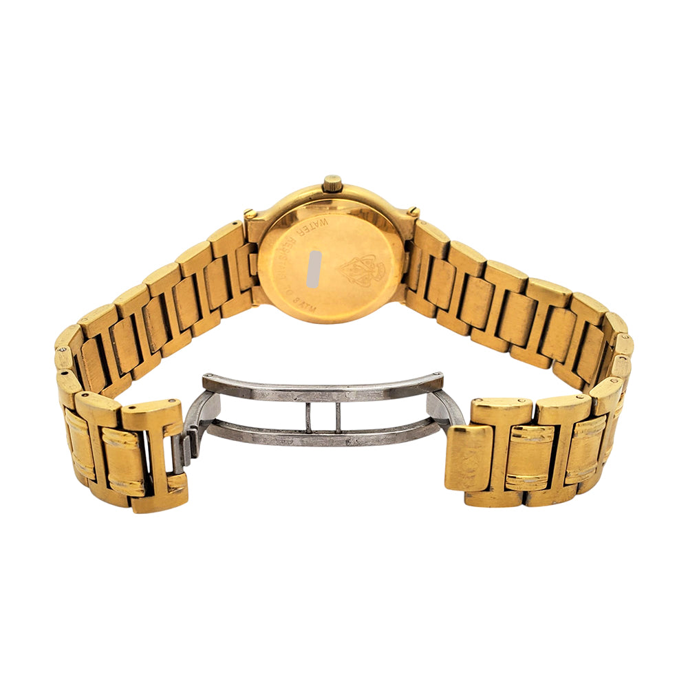 GUCCI 9200M Gold-tone Quartz Cream Dial 32mm Steel Watch