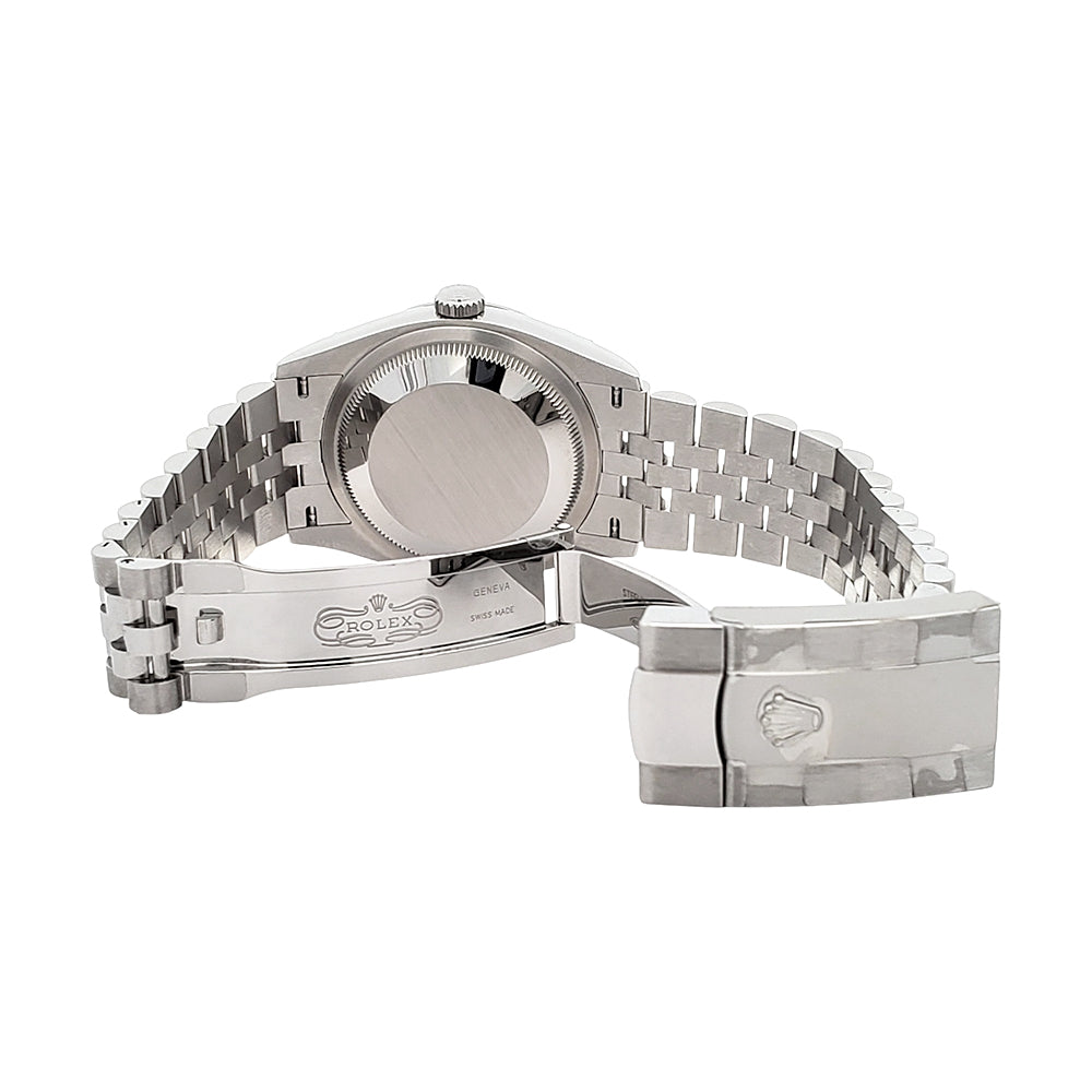 Unworn 2025 Rolex Datejust 36mm 126200 Silver Index Steel Jubilee Watch Box/Papers/Tag