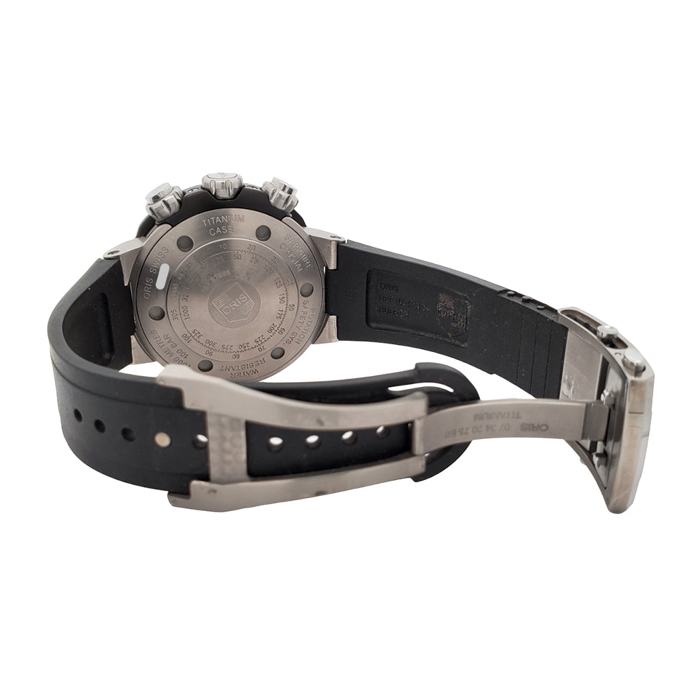 Shop Oris ProDiver Chronograph 1000M 51mm Watch | ElegantSwiss