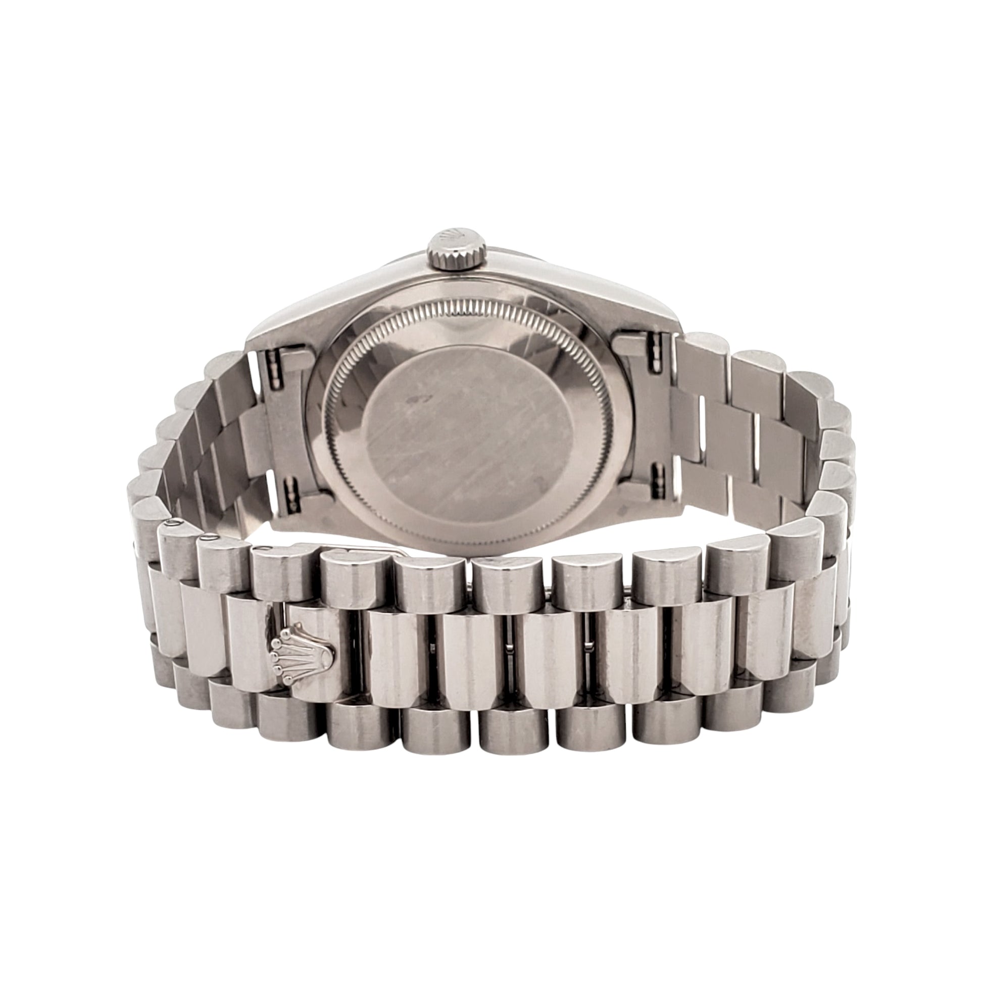 Rolex President Day-Date White Gold Roman Dial 36mm Watch 18239 Box Papers