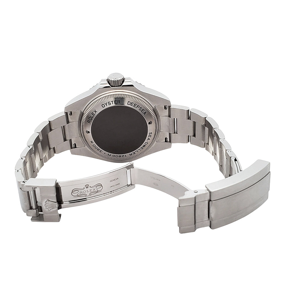 Certified Rolex Sea-Dweller Deepsea D-Blue James Cameron Steel Oyster 44mm Watch 116660 Box Papers