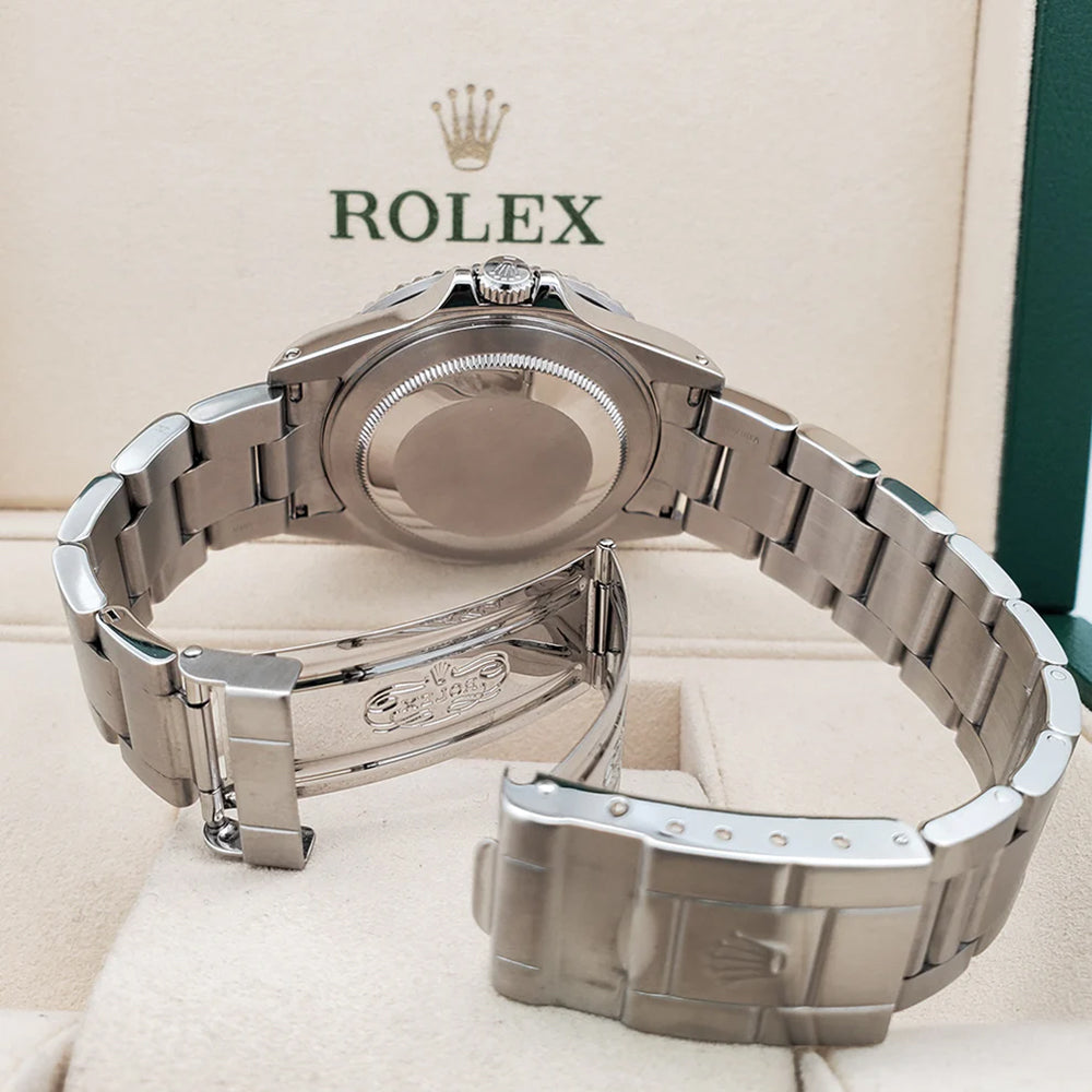 2005 Rolex GMT-Master II 40mm Steel Watch 16710 Papers/Service Papers