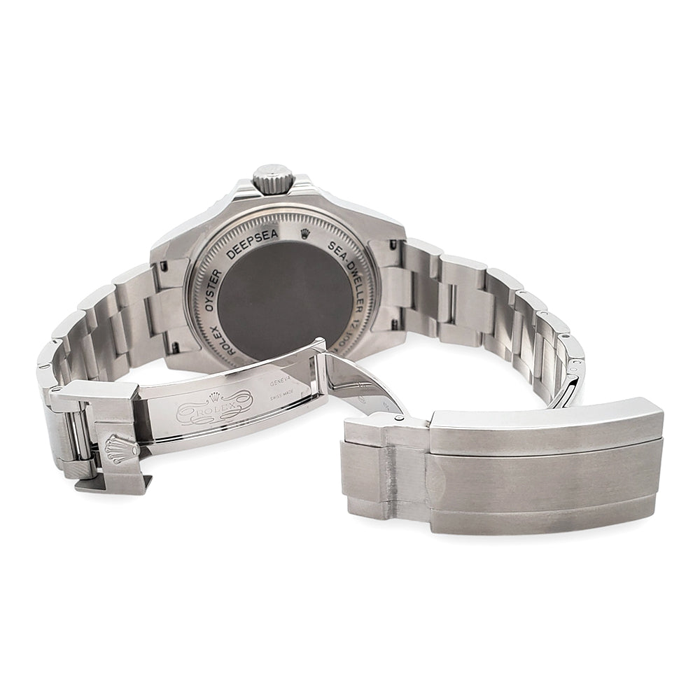 Rolex Sea-Dweller Deepsea D-Blue James Cameron Steel Oyster 44mm Watch 116660 Box/Papers/Tag