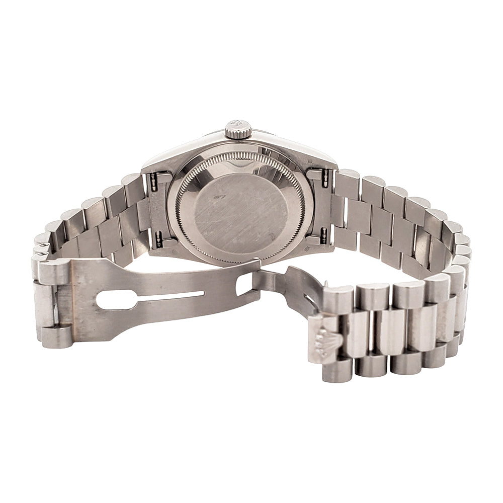 Rolex President Day-Date White Gold Roman Dial 36mm Watch 18239 Box Papers