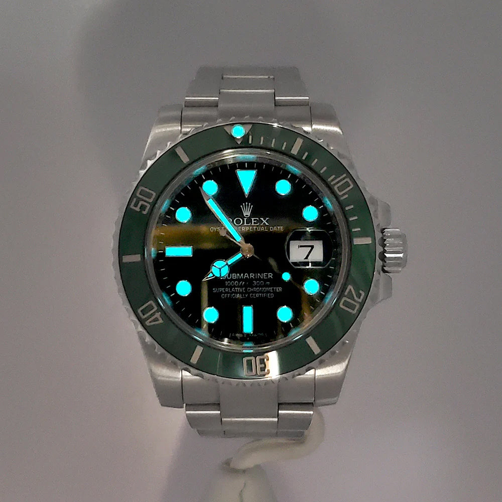 2018 Rolex Submariner "Hulk" Green 40mm Steel Watch 116610LV Box Papers