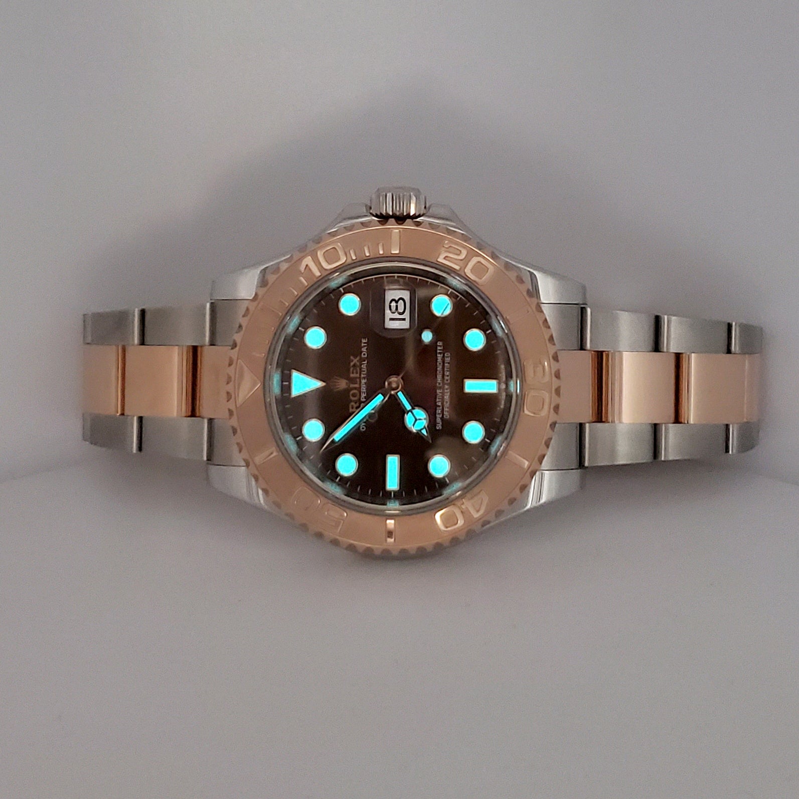 2021 Rolex Yacht-Master 40mm 126621 Chocolate Dial 2-tone Watch