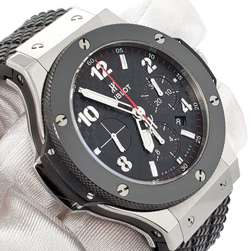 Hublot Big Bang Chronograph 44mm Black Ceramic Steel Watch 301.SB.131.RX