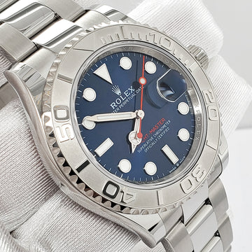 Rolex Yacht-Master 40MM 126622 Platinum Bezel Blue Dial Steel Watch 2020 Box Papers