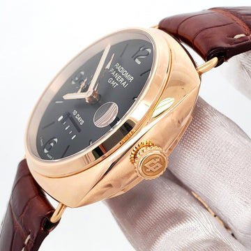 Panerai Radiomir Limited Edition 10-Days GMT Rose Gold Watch PAM00273 Box Papers