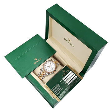 Rolex Datejust 116231 White roman Stainless steel - view 2