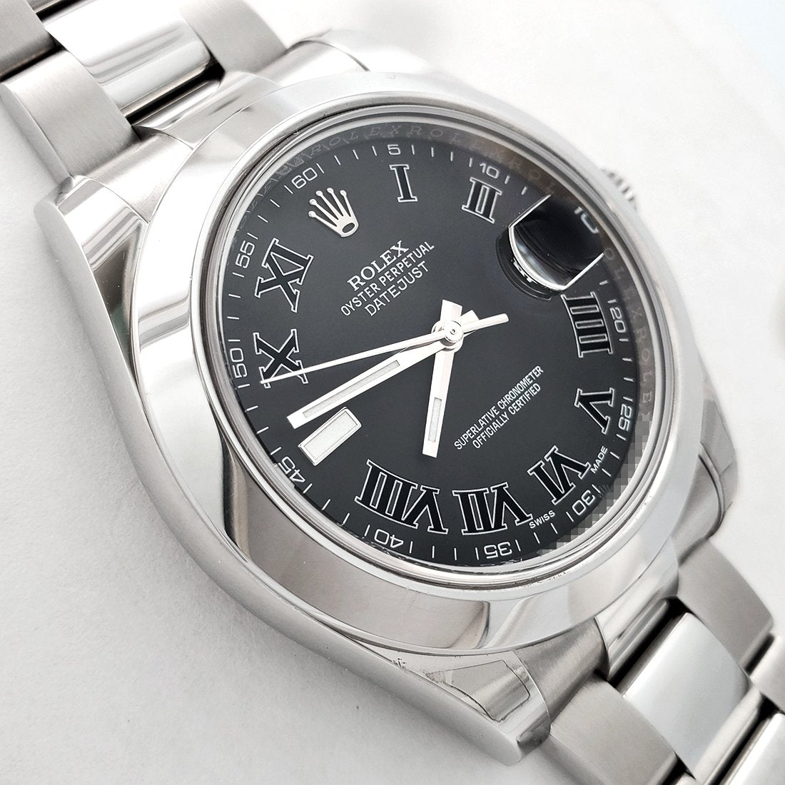 Rolex Datejust II 116300 Grey Roman Stainless steel - view 5