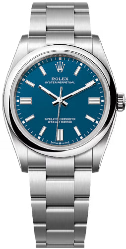 Rolex Oyster Perpetual 36 Blue Dial Oyster Bracelet - 126000 - 2025