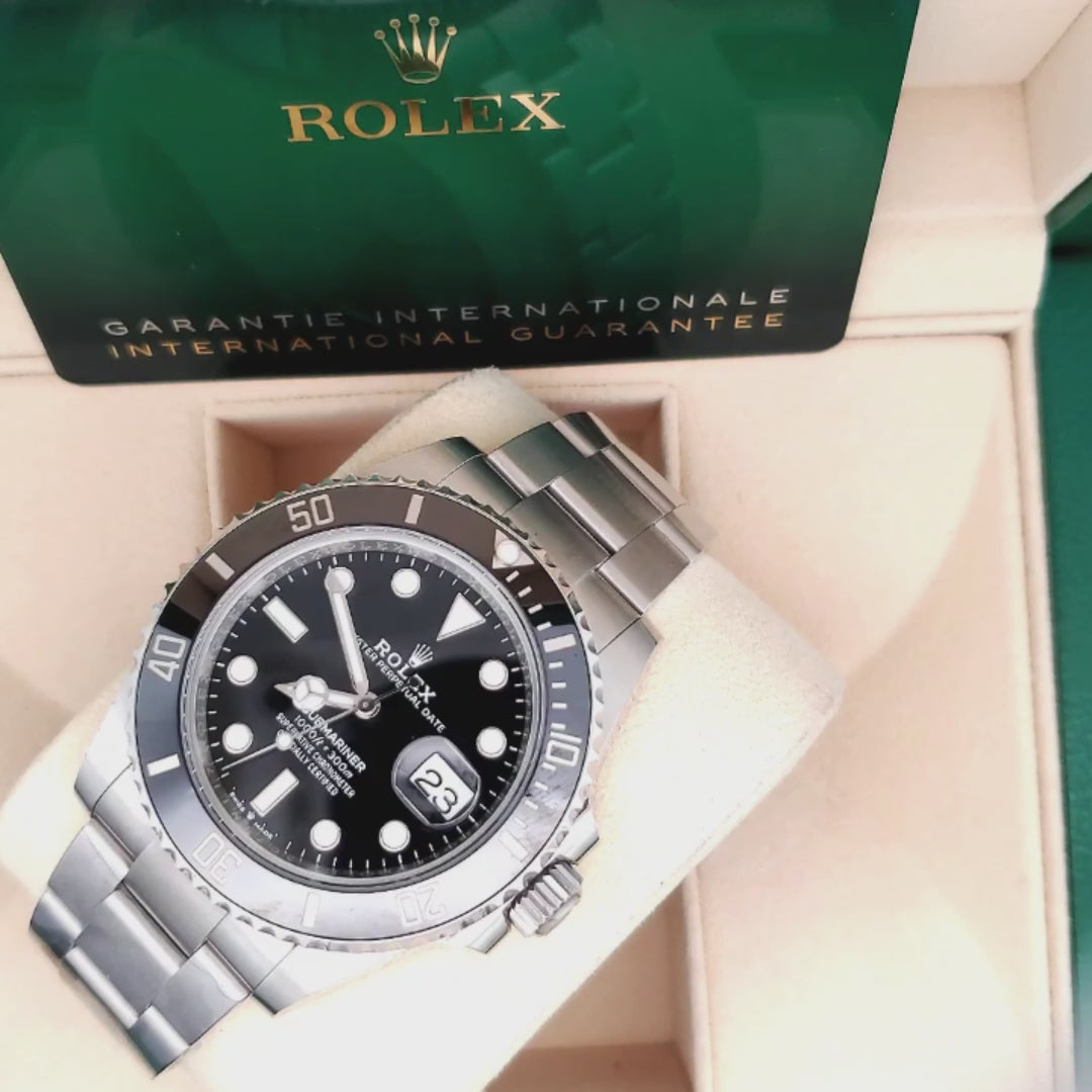 2024 Unworn Rolex Submariner Date 126610LN 41mm Steel Watch Box Papers