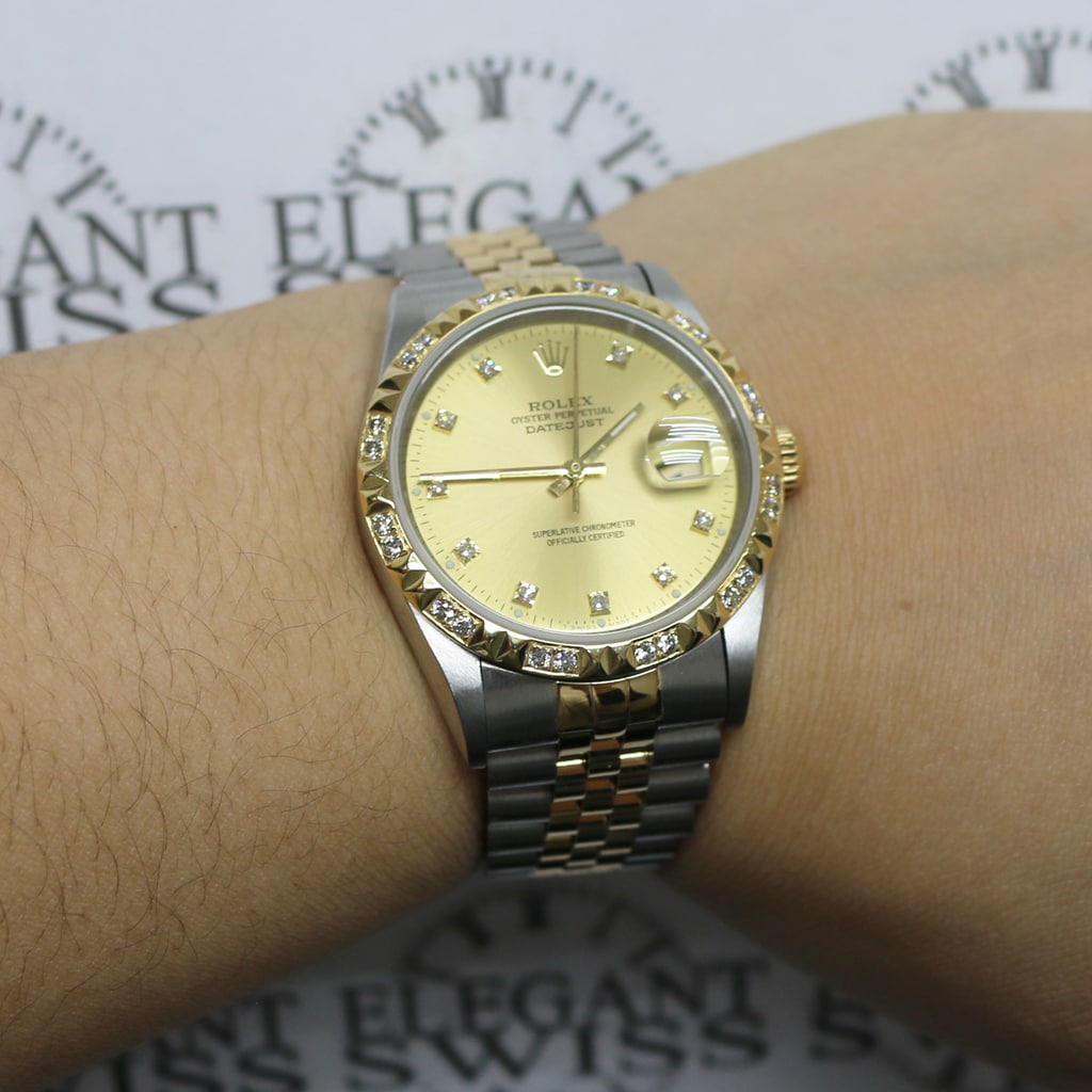 Harga rolex oyster on sale perpetual datejust 16233