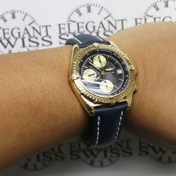 Breitling Chronomat Vitesse 18K Yellow Gold Chronograph 41mm Automatic Mens Watch K13050.1