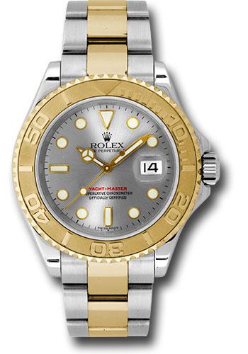 Rolex Steel and Yellow Gold Yacht-Master 40 Watch - Grey Dial