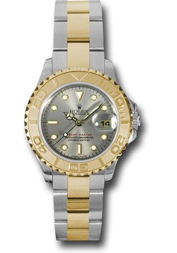 Rolex Steel and Yellow Gold Lady Yacht-Master 29 Watch - Grey Dial