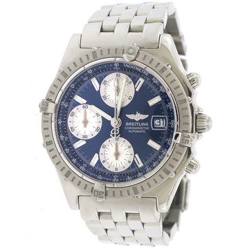 Breitling Chronomat 39MM Blue Dial Watch A13352