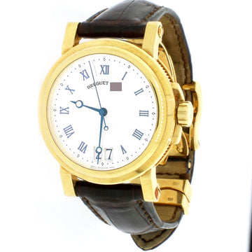 Breguet Marine Big Date 18K Yellow Gold 40mm Watch 5817BA/12/9V8
