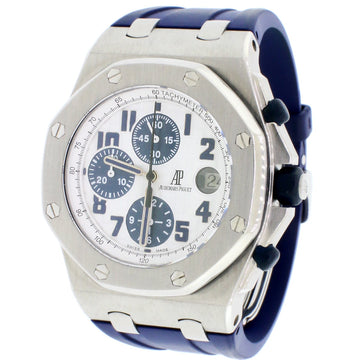 Audemars Piguet Royal Oak Offshore 42MM White Dial Chronograph Automatic Stainless Steel Mens Watch 26170ST.OO.D305CR.01