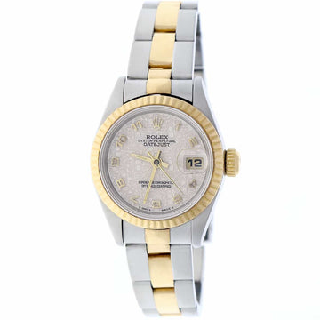 Rolex Datejust Ladies 2-Tone Gold/Steel Original Jubilee Dial 26MM Automatic Watch 69173