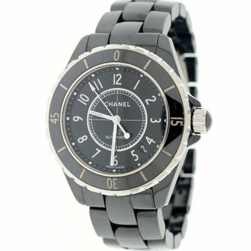 Chanel J12 38MM Automatic Black Ceramic Watch H0685