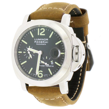 Panerai Luminor Power Reserve 44MM Automatic Stainless Steel Mens Watch PAM00090 Box Papers