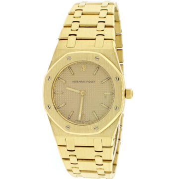 Audemars Piguet Royal Oak 18K Yellow Gold Quartz 33mm Watch
